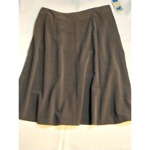 Covington Skirt Fully Lined Stretch Gray Knee-Length Career Wear Size 12 /#3111